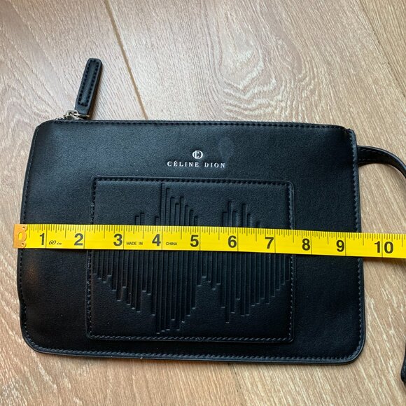 Céline Dion black Tote bag with a little pocket - Picture 10 of 11